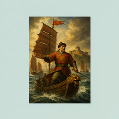 Koxinga at sea before Fort Zeelandia poster 8