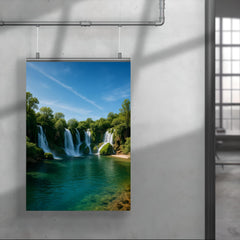 Kravica Waterfalls Bosnia and Herzegovina poster 4