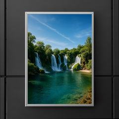 Kravica Waterfalls Bosnia and Herzegovina poster 5