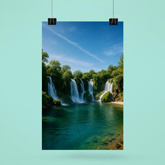 Kravica Waterfalls Bosnia and Herzegovina poster 6
