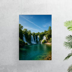 Kravica Waterfalls Bosnia and Herzegovina poster 7
