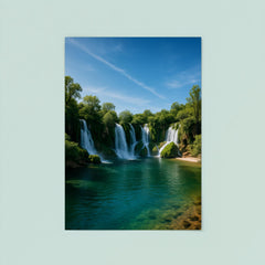 Kravica Waterfalls Bosnia and Herzegovina poster 8