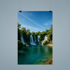 Kravica Waterfalls Bosnia and Herzegovina poster 9