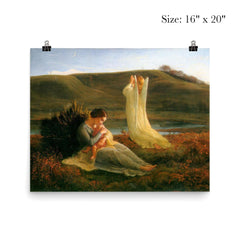 L’Ange et la Mère by Louis Janmot poster 2