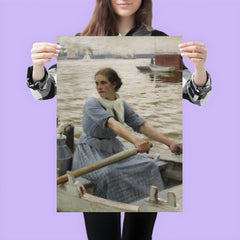 La Laitière by Albert Edelfelt, 1889 poster 3