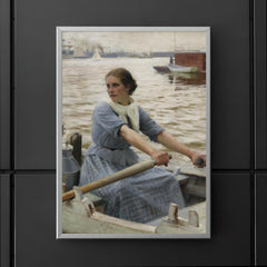 La Laitière by Albert Edelfelt, 1889 poster 5
