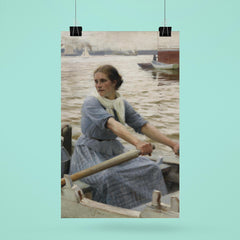 La Laitière by Albert Edelfelt, 1889 poster 6