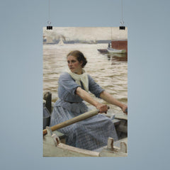 La Laitière by Albert Edelfelt, 1889 poster 9