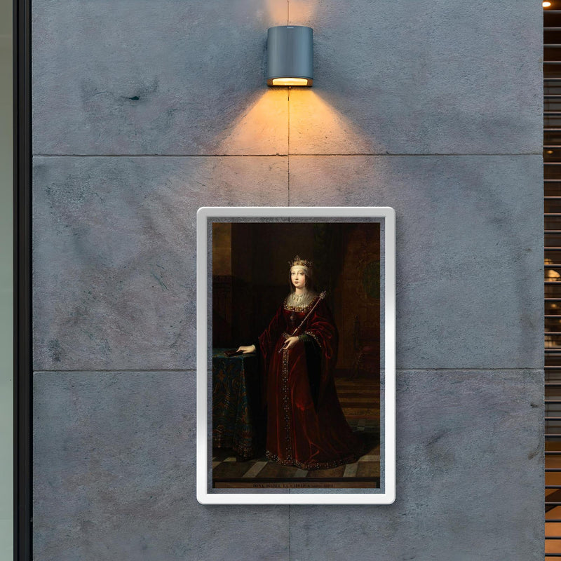 La Reina Isabel I de Castilla by Luis de Madrazo, 1848 poster 2