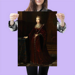 La Reina Isabel I de Castilla by Luis de Madrazo, 1848 poster 3