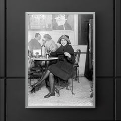 Lady with a hidden flask - a woman pours a drink from a flask hidden inside a cane during the Prohibition era, 1922 poster 5