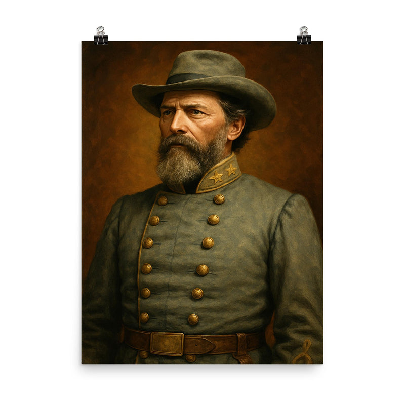 Lafayette McLaws poster on a plain backdrop in size 8