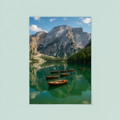 Lago di Braies Pragser Wildsee Italy poster 8