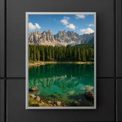 Lago di Carezza Karersee Italy poster 5