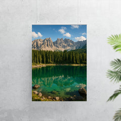 Lago di Carezza Karersee Italy poster 7
