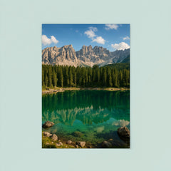 Lago di Carezza Karersee Italy poster 8