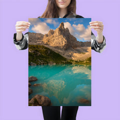 Lago di Sorapis Dolomites Italy poster 3
