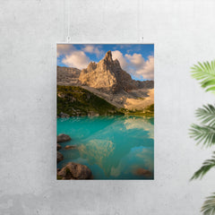 Lago di Sorapis Dolomites Italy poster 7