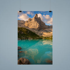 Lago di Sorapis Dolomites Italy poster 9