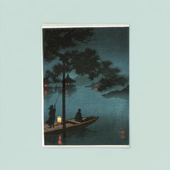 Lake Biwa by Koho Shoda, ca. 1912-1926 poster 8