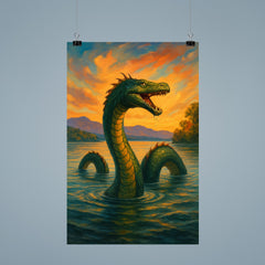 Lake Champlain Champ USACanada poster 9