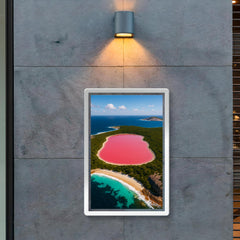 Lake Hillier Western Australia poster 2
