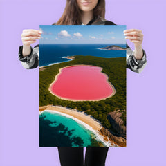 Lake Hillier Western Australia poster 3