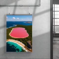 Lake Hillier Western Australia poster 4