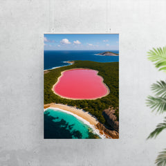 Lake Hillier Western Australia poster 7