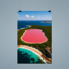 Lake Hillier Western Australia poster 9