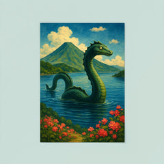 Lake Ikeda Japan Issie poster 8