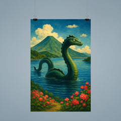 Lake Ikeda Japan Issie poster 9