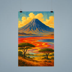 Lake Natron Tanzania poster 9
