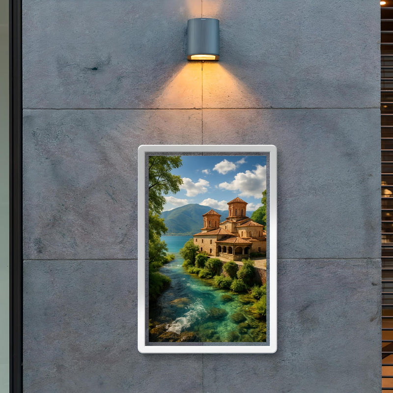 Lake Ohrid and St Naum Springs North Macedonia poster 2