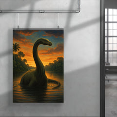 Lake Télé Mokele Mbembe Republic of Congo poster 4
