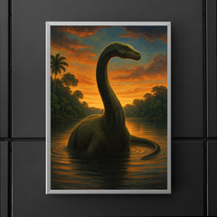 Lake Télé Mokele Mbembe Republic of Congo poster 5