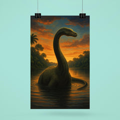Lake Télé Mokele Mbembe Republic of Congo poster 6