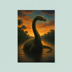 Lake Télé Mokele Mbembe Republic of Congo poster 8