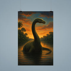 Lake Télé Mokele Mbembe Republic of Congo poster 9