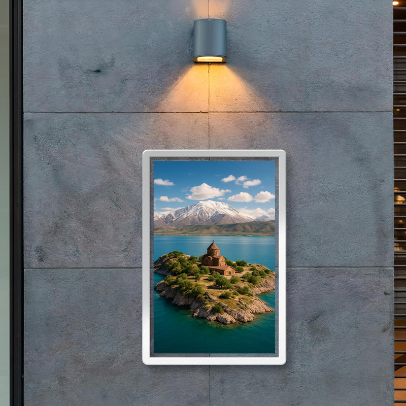 Lake Van and Akdamar Island Turkey poster 2