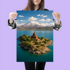 Lake Van and Akdamar Island Turkey poster 3