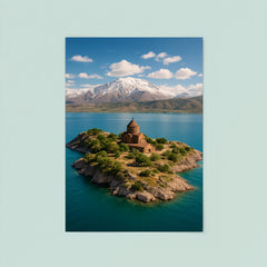 Lake Van and Akdamar Island Turkey poster 8