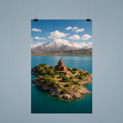 Lake Van and Akdamar Island Turkey poster 9