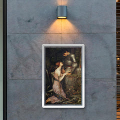 Lamia and the Soldier by John William Waterhouse, 1905 poster 2