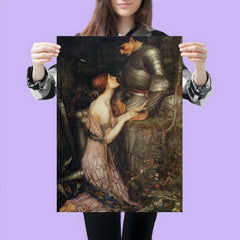 Lamia and the Soldier by John William Waterhouse, 1905 poster 3