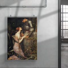 Lamia and the Soldier by John William Waterhouse, 1905 poster 4