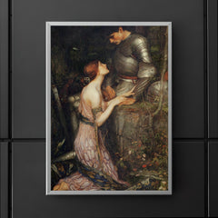 Lamia and the Soldier by John William Waterhouse, 1905 poster 5