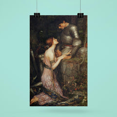 Lamia and the Soldier by John William Waterhouse, 1905 poster 6