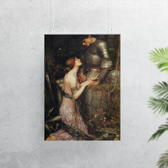 Lamia and the Soldier by John William Waterhouse, 1905 poster 7