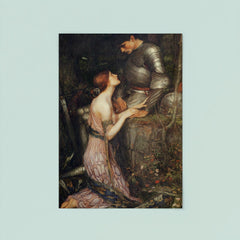 Lamia and the Soldier by John William Waterhouse, 1905 poster 8